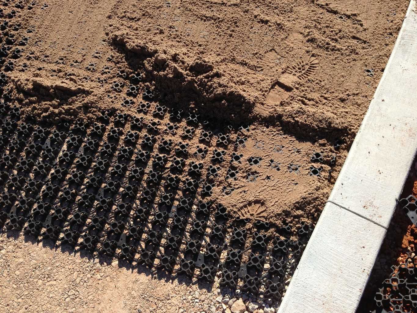 artificial turf drainage system